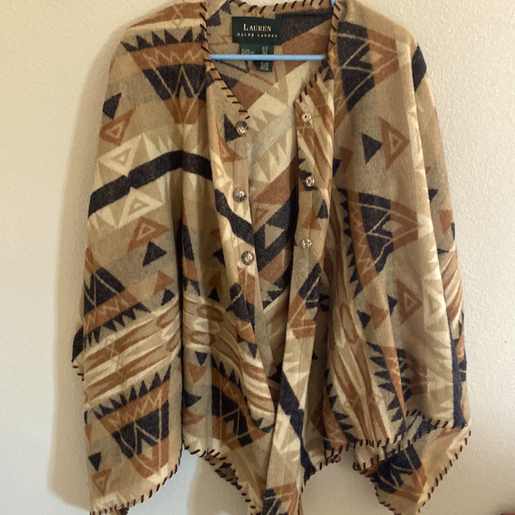 One Size Fits All Lauren Ralph Lauren Shaw/Poncho